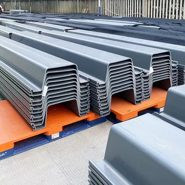 PVC Vinyl Sheet Piles